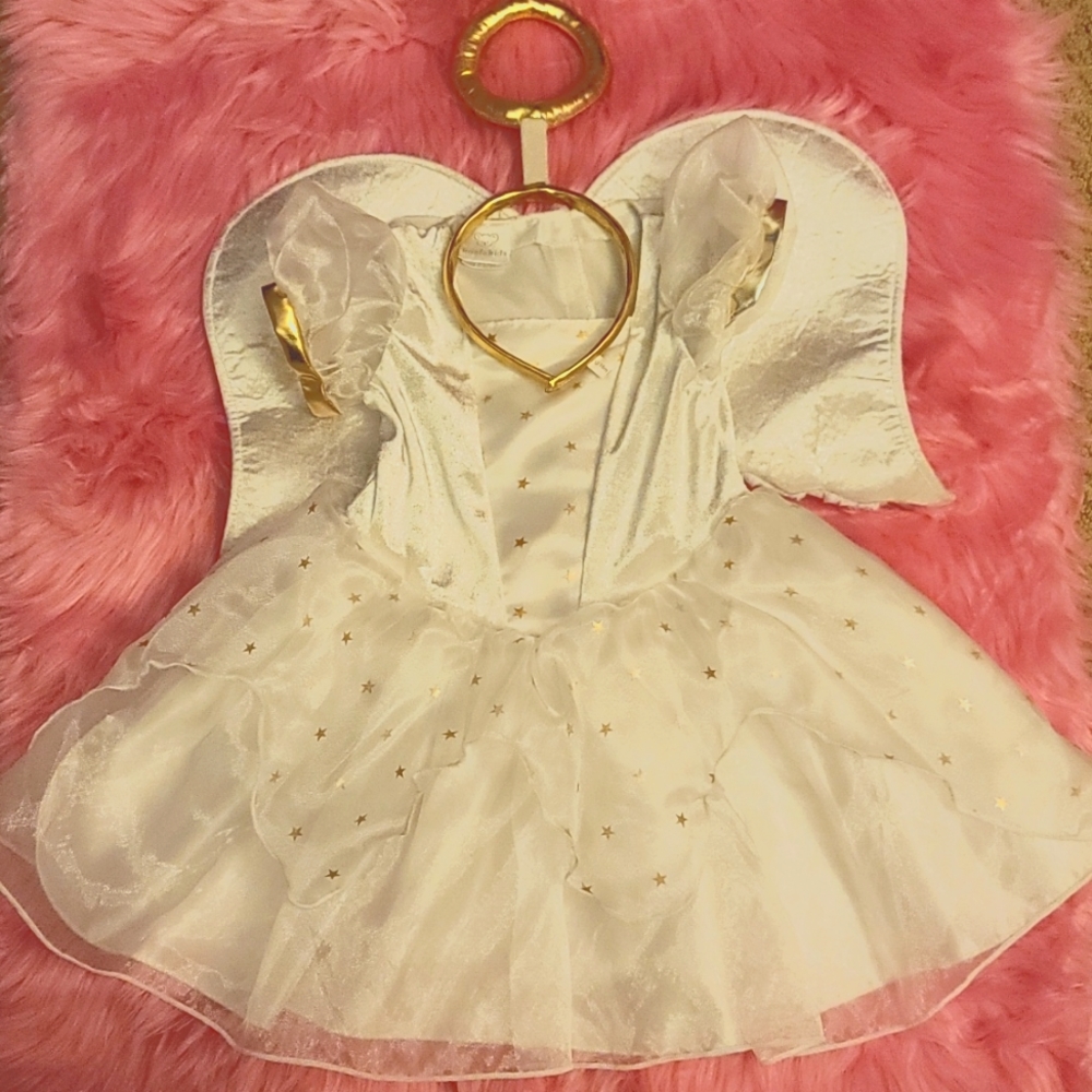 Angel Halloween costume, white Koala kids, 12 months. Gently worn.